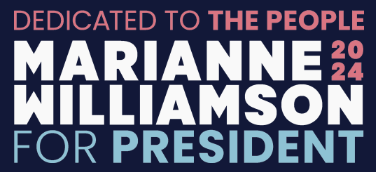 Marianne Williamson campaign logo